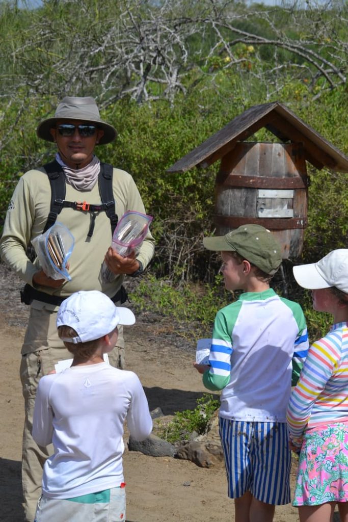 Galapagos wildlife for kids