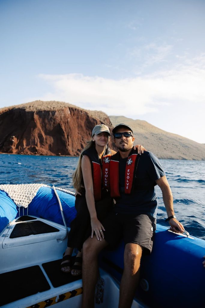 Galapagos honeymoon yacht cruise